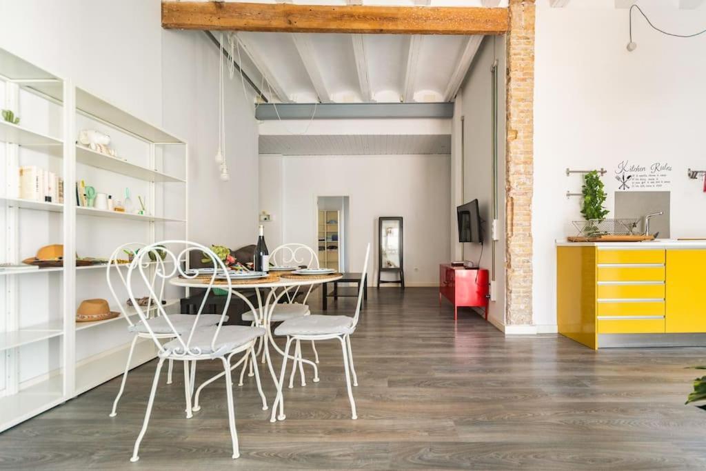 120 Sqm Loft-Style Apartment Beach Royal Marina Valencia Exterior photo